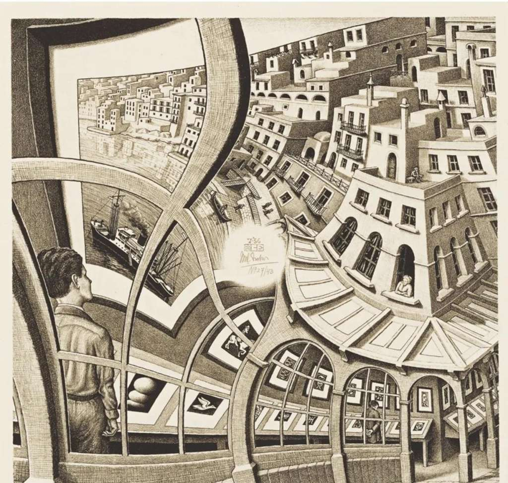 艾舍尔的《画廊》