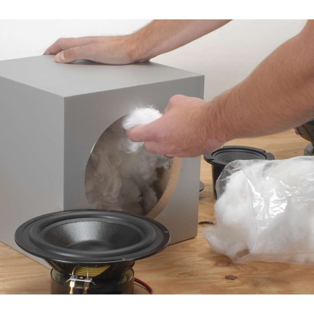 Installing acoustic damping material