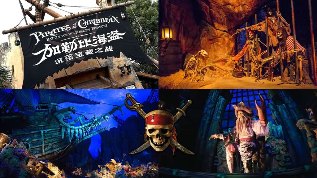 A Traveler'S Guide To Cool Anime And Cartoon Destinations In China 5 Pirates Of The Caribbean Ride At Shanghai Disney