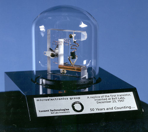 Replica of the first transistor