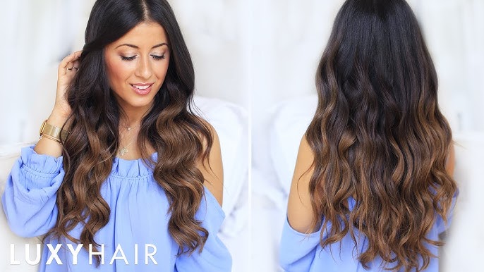 Luxy Hairのモデルと製品