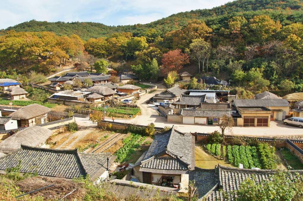 경주 양동마을 전경