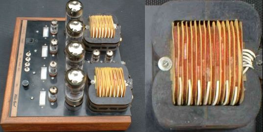 Tube amplifier chassis and output transformer