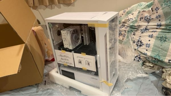 レンタルPCの開梱作業