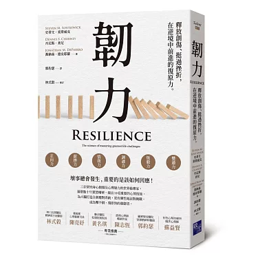 從「身心調適假」看見心理諮商的重要性 3 一本關於韌力的書籍封面