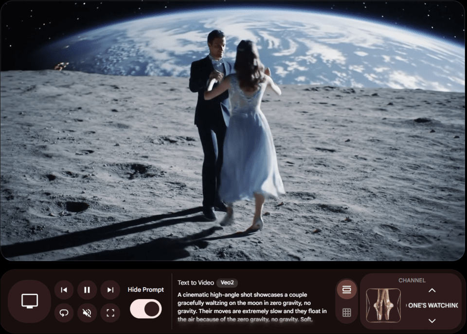 제미나이 텍스트-영상 변환 인터페이스